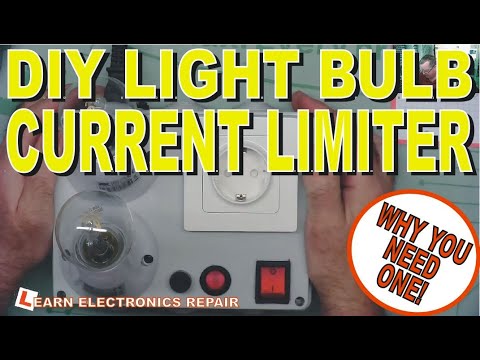 Learn Build A DIY Light Bulb Current Limiter Dim Bulb Tester 2023
