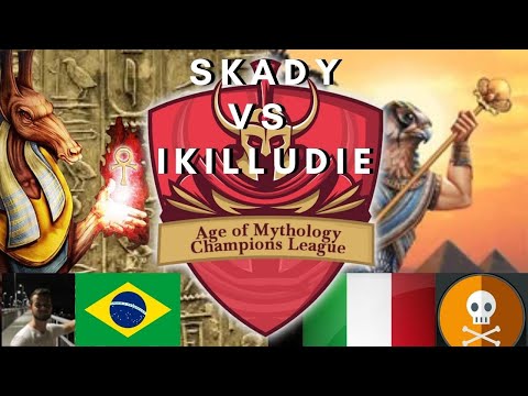 Skady (Set) vs IKillUDie (Ra) - Age of Mythology: The Titans (Game 3)