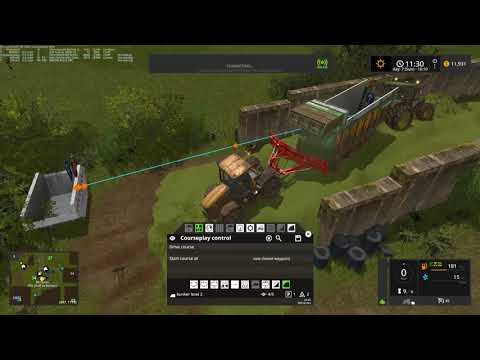 PC vs Console FS17 Drumard Farm E20 - Courseplay+Tractor+Chaff=Good