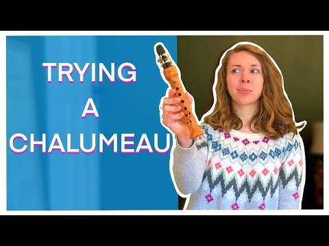 Recorder Player Tries to Play A Chalumeau!