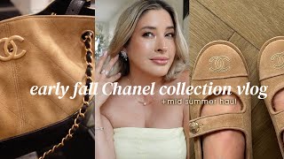 Early Fall CHANEL Collection Shopping Vlog + Mid Summer Haul: Unboxing New Jewelry & Cook with Me 😋