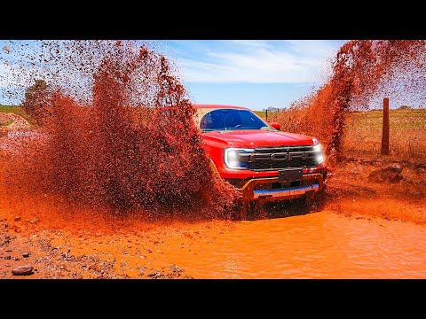 FUI PARA FAZENDA COM MINHA NOVA CAMIONETE RAPTOR