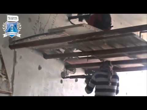 فتح الطلاقيات وقنص عناصر النظام داخل مطار دير الزور العسكري من قبل جبهة تحرير الفرات الإسلامية