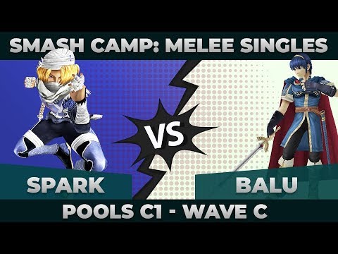 Spark vs Balu - Winners' Quarterfinals: Melee Singles Pools - Smash Camp 2019 | Sheik vs Marth
