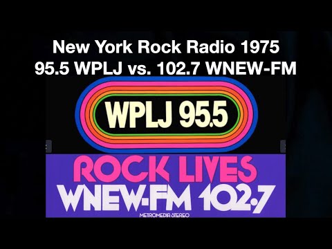 95.5 WPLJ vs. 102.7 WNEW-FM New York - Pat St. John & Allison Steele - 1975 - Radio Aircheck