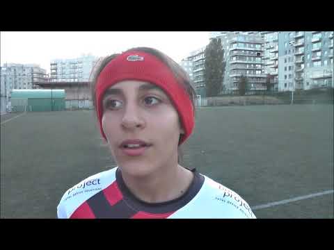 Sarah Dellevoet après RWDM Girls - SK Leeuw le 23.09.2017