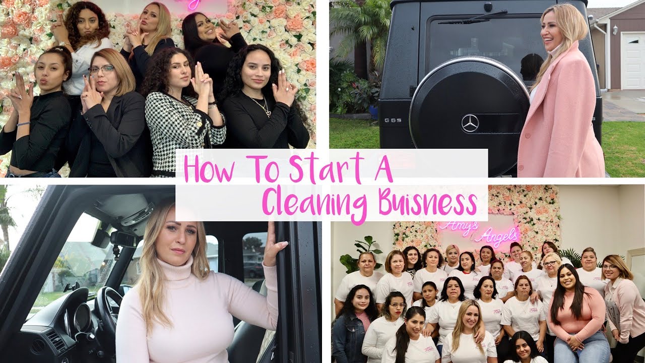 Amy Mikhaiel 💕 How To Start A Cleaning Business & Make 1 MILLION $$