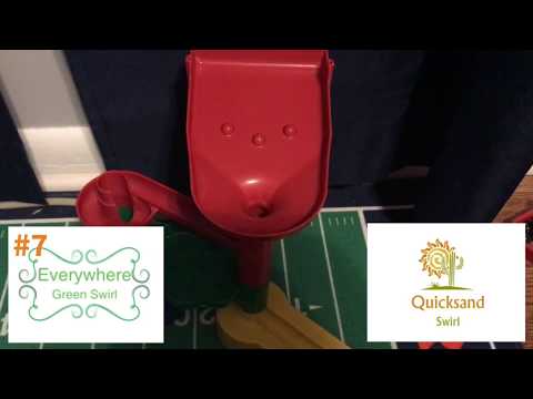 2017-18 Maze Race round 2: #7 Everywhere Green Swirl vs Quicksand Swirl