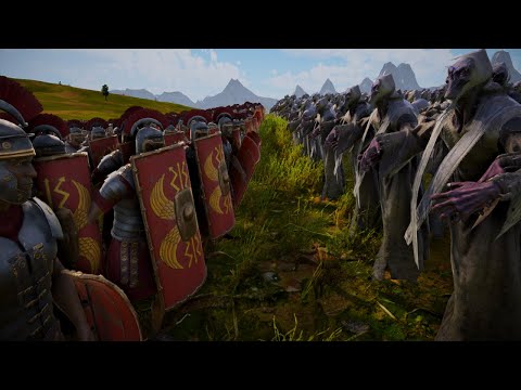 1.000.000 ROMAN INFANTRY vs 10.000 EGYPT WARRIORS - ULTIMATE EPIC BATTLE SIMULATOR 2 - UEBS 2