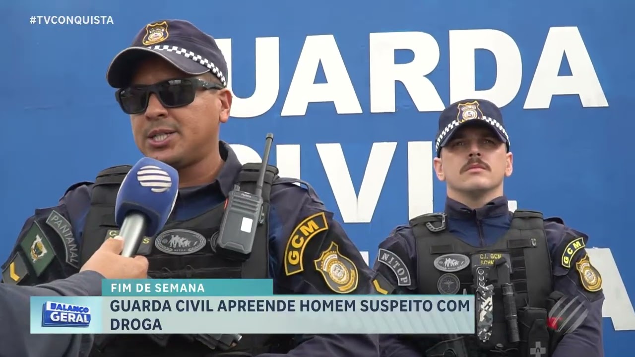 Homem é Preso com Drogas no Lago Ernani Machado | Ações da GCM em LRV