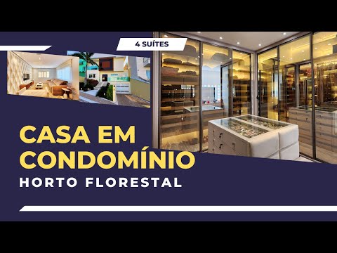 Fantástica Casa em Condomínio no Horto Florestal | JRibeiro