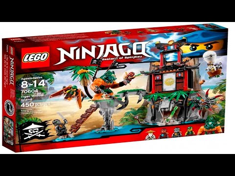 Lego Ninjago 70604 Tiger Widow Island - Lego Speed Build