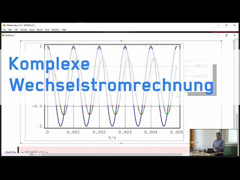 Grundlagen der komplexen Wechselstromrechnung (KWSR)