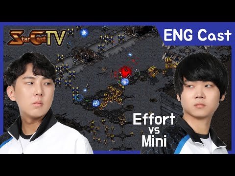 [ENG] Effort vs Mini on Hidden Track (ZvP) - Starcraft Remastered (StarCastTV English)