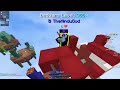 1v4 CLUTCHING In Ranked Bedwars On An ALT Account