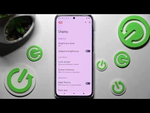 How to Turn On / Off Auto Brightness in MOTOROLA EDGE 30 Neo - Adaptive Brightness