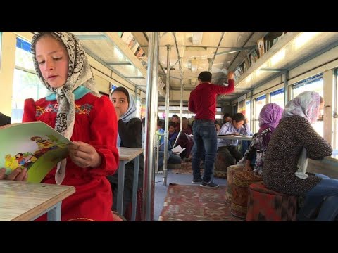 Support Mobile Libraries Reach Children of Kabul
