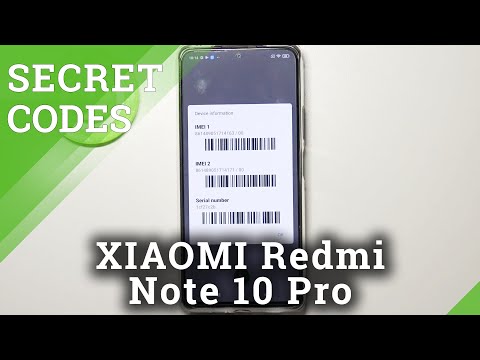Codes XIAOMI Redmi Note 10 Pro - Hidden MIUI Modes / Service Menu