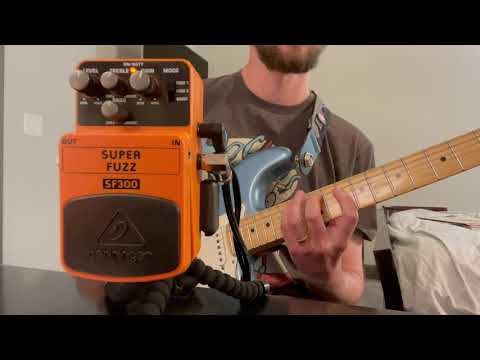 Behringer SF300 Super Fuzz Sound Test