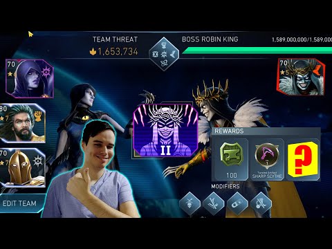 I Killed Heroic 2 Boss Robin King Injustice 2 Mobile