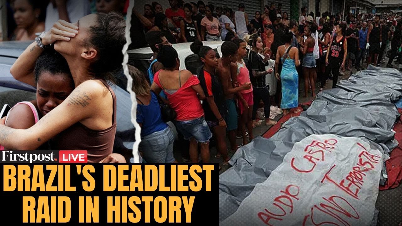 LIVE: 132 Killed in Brazil’s Deadliest Police Raid in Rio Favela | Vantage with Palki Sharma | N18G