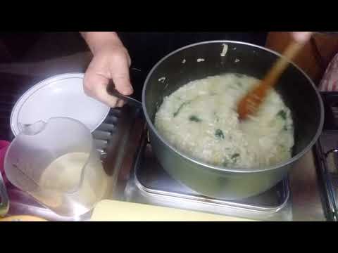 #risocarnaroli con indivia e spinacino fresco