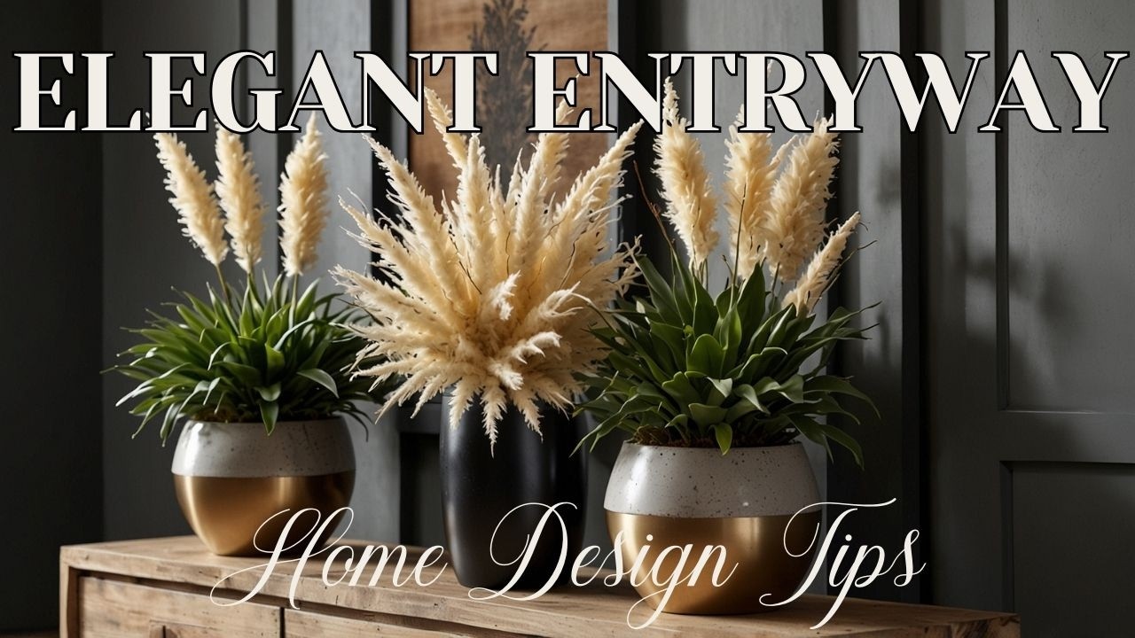 5 BEST TIPS for Modern and Elegant Entryway Table Decor