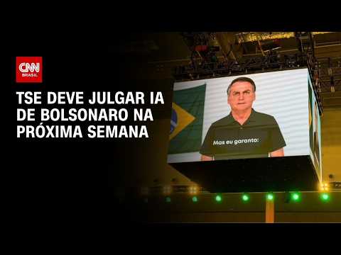 IA de Bolsonaro entra na mira do TSE; julgamento deve ocorrer na próxima semana | LIVE CNN