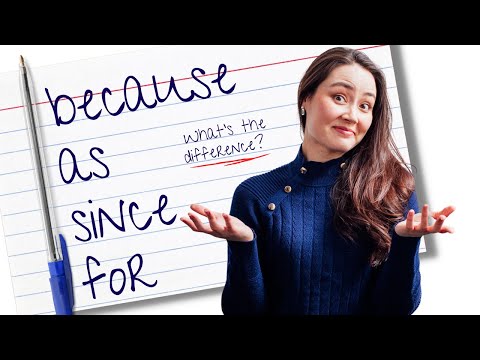 WEIL | ALS | SEIT | FÜR - Englische Grammatik