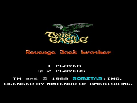 Twin eagle (NES) - gameplay 2 players