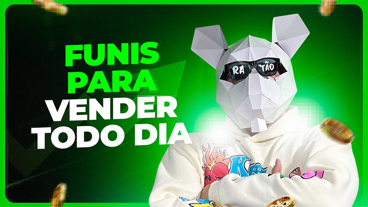 COMO EU FIZ 100K EM 28 DIAS COM 3 FUNIS DE VENDA SIMPLES