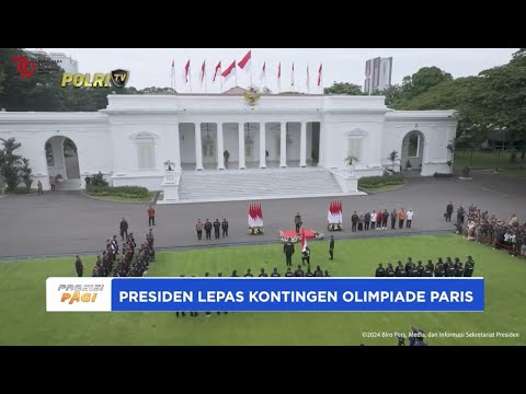 PRESIDEN LEPAS KONTINGEN OLIMPIADE PARIS