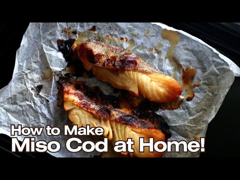 How to Make Japanese Miso-Marinated Cod | Easy Fish Recipe Broiled in the Oven at Home