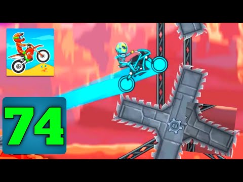 Moto X3m Bike Race Game - Level 68 -  74  - Gameplay Android & iOS | Moto X3m | Bike games | Game
