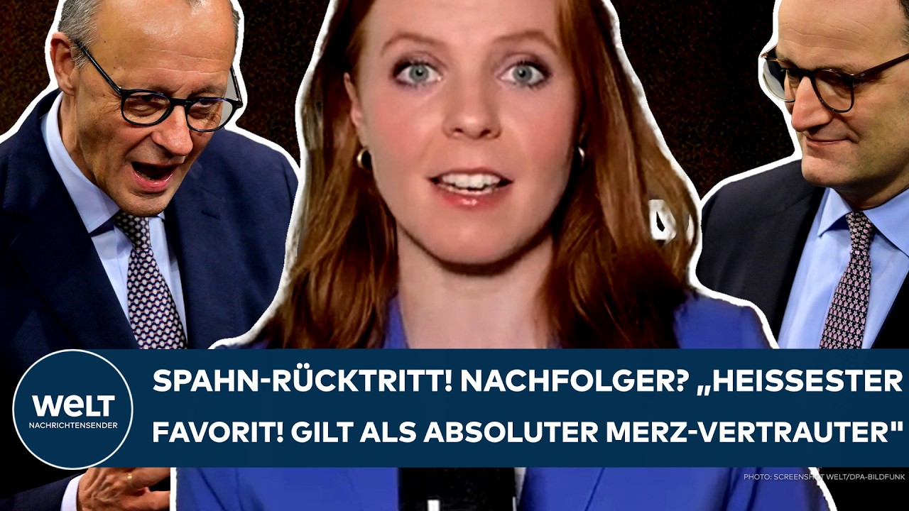JENS SPAHN: CDU-Beben! "Ja, der Druck ist sehr hoch!" Jetzt sucht Kanzler Merz einen Nachfolger!