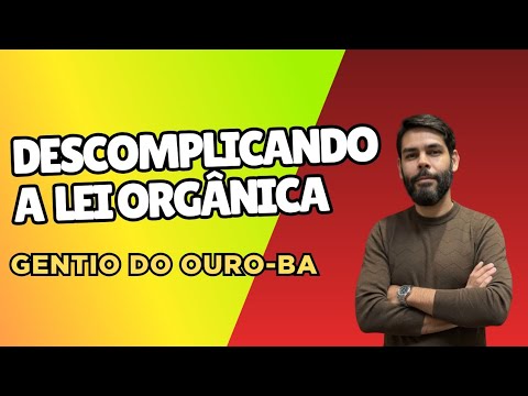 Gentio do Ouro-BA / Lei Orgânica em Questões Inéditas (11/2/2026)