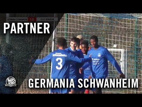 Germania Schwanheim - FC 07 Bensheim (U19 A-Junioren, Hessenliga) - Spielszenen | MAINKICK.TV