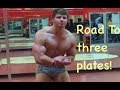 ROAD TO THREE PLATES!!! Ep. 1 | CHEST DAY | Gavin Ackner 19 year old bodybuilding