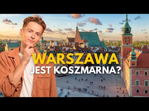 WARSZAWA JEST OKROPNA?! Zobaczyłem mniej i bardziej znane miejsca stolicy