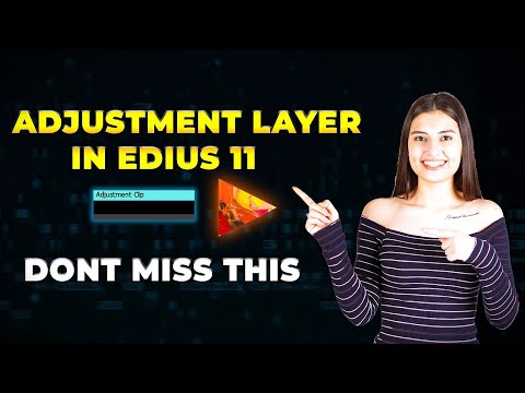 how to create adjustment layer in edius (Easiest Way)