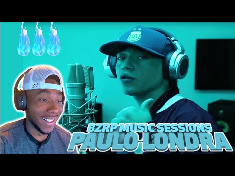 AMERICANO REACTS To PAULO LONDRA!! (ENGLISH SPEAKER) || BZRP Music Sessions #23