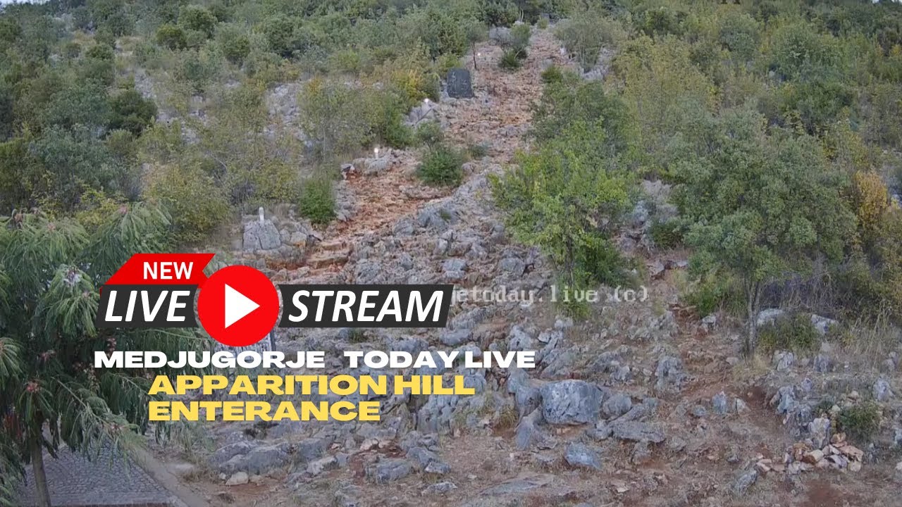 Live webcam view of Entrada Principal Colina de las Apariciones