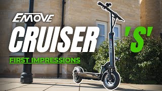 NEW EMOVE Cruiser ‘S’ First Look & Impressions