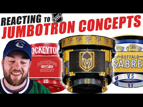 Reacting to NHL Jumbotron Concepts!