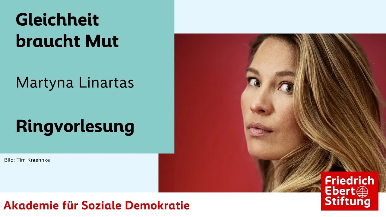 Martyna Linartas: „Gleichheit braucht Mut“ | Ringvorlesung