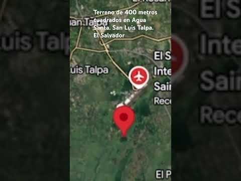 #Terreno en Agua Santa, #ElSalvador , cerca de Aeropuerto,