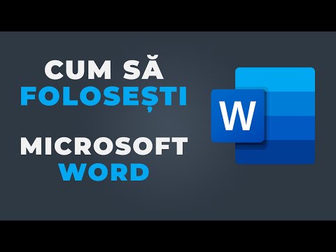 Cum Să Folosești MICROSOFT WORD | PC TUTORIAL