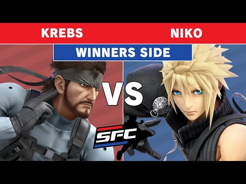 Smash Fight Club 205 - SU | Krebs (Snake) Vs. Niko (Cloud) Winners Side - Smash Ultimate