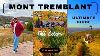 🍂 Mont Tremblant Ultimate Guide  | Gondola, Luge & Incredible Fall Colors 🇨🇦