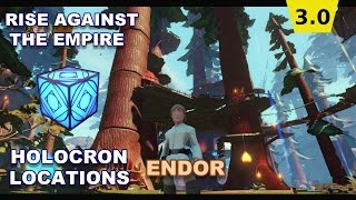 Rise Against The Empire Endor Holocron Locations Disney Infinity 3.0